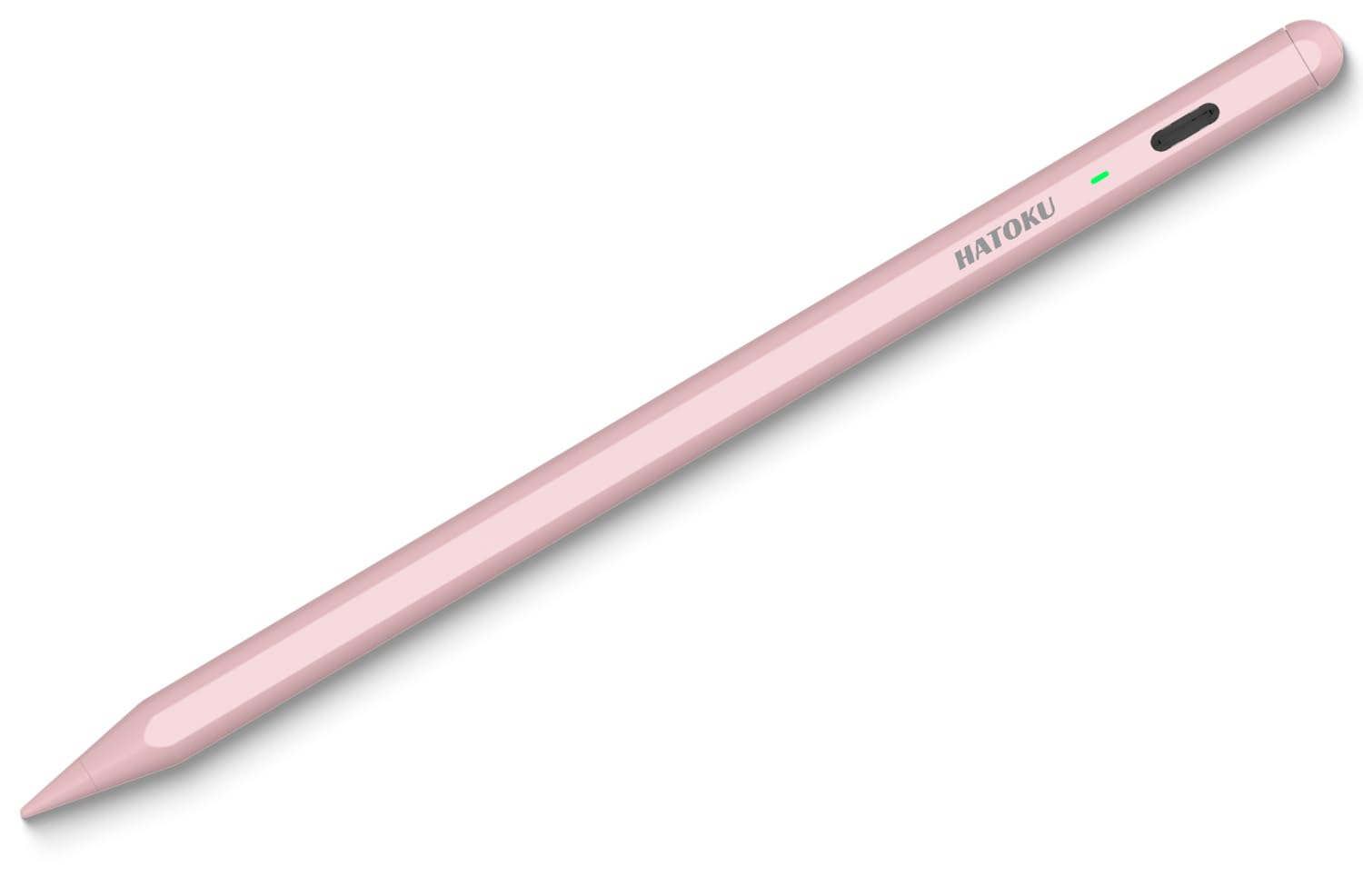 Stylus Pen for iPad 2018-2025: 15 Mins Fast Charging Pencil 1 Generation with Tilt Sensitivity Palm Rejection - Work for iPad Air 3 4 5 M2 M3- Pro 11 12.9 M4 - Mini 5 6 - iPad 6 7 8 9 10 11 (Pink)
