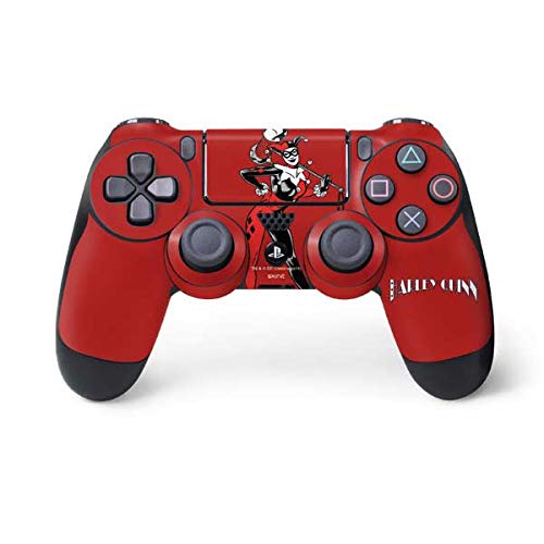 Skinit Decal Gaming Skin Compatible with PS4 Controller - Officially Licensed DC Comics Harley Quinn Classic Art Pose Design
