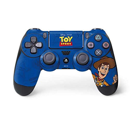 Skinit Decal Gaming Skin Compatible with PS4 Controller - Officially Licensed Disney Toy Story Sheriff Woody Design