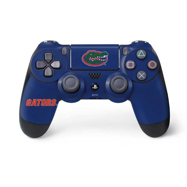 Skinit Decal Gaming Skin Compatible with PS4 Controller - Officially Licensed University of Florida Gators Mascot Blue Design