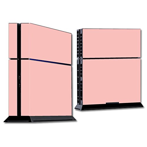 MIGHTY SKINS PS4 Console Skin - Solid Blush Vinyl Decal Wrap - Durable, Protective, Easy to Apply - Made in The USA