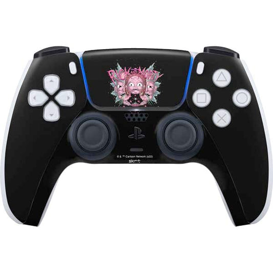 Skinit Decal Gaming Skin Compatible with PS5 Controller - Officially Licensed Adult Swim Rick and Morty Split Head Rick Design