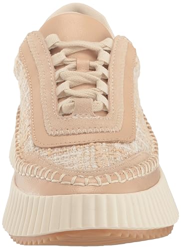 Dolce Vita DOLEN Women's Sneakers, Ivory Multi Woven, Size 7.5