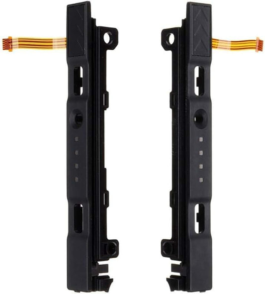 Willhom Replacement Left & Right Slide Rail w/Sensor Flex Cable For Nintendo Switch & Switch OLED Joycon Controller Slider Rail