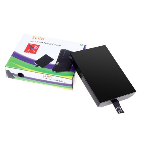 Tianken 500GB Hard Drive Disk HDD for Xbox 360 Slim - Black, Model TK-HDD500G