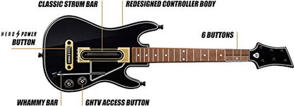 ACTIVISION Guitar Hero Live - Guitar Bundle for iOS/Tablet, Black, Model 87435EN