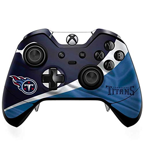 Skinit Decal Gaming Skin Compatible with Xbox One Elite Controller - Officially Licensed NFL Tennessee Titans Design