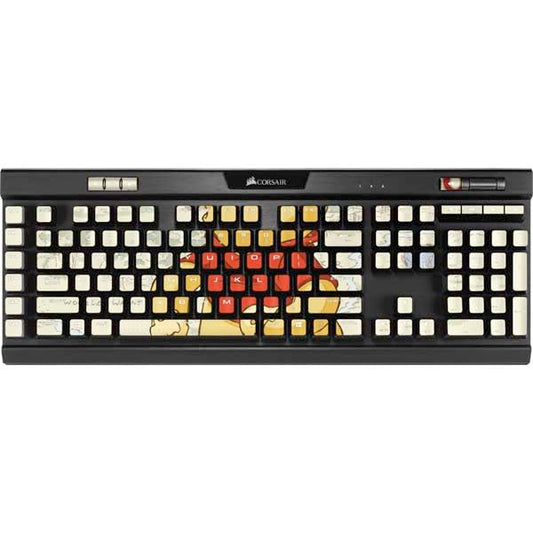 Skinit Decal Other Skin Compatible with K95 RGB Platinum Mechanical Gaming Keyboard - Officially Licensed Disney Winnie The Pooh Hundred Acre Wood Design