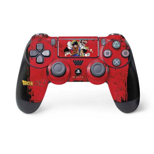Skinit Decal Gaming Skin Compatible with PS4 Pro/Slim Controller - Officially Licensed Dragon Ball Z Goku Vs Vegeta Design