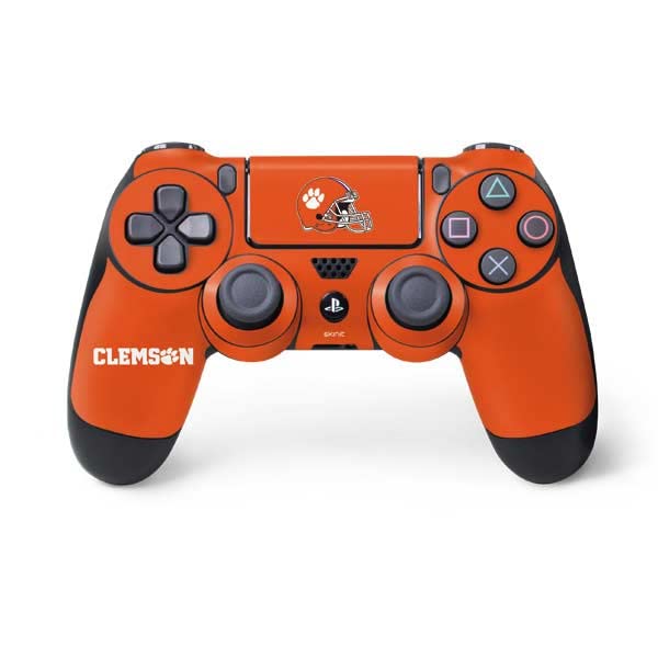 Skinit Decal Gaming Skin Compatible with PS4 Controller - Officially Licensed Clemson University Football Design