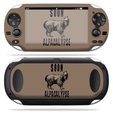 MightySkins Skin Compatible with Sony PS Vita - Alpacalypse | Protective, Durable, and Unique Vinyl Decal wrap Cover | Easy to A