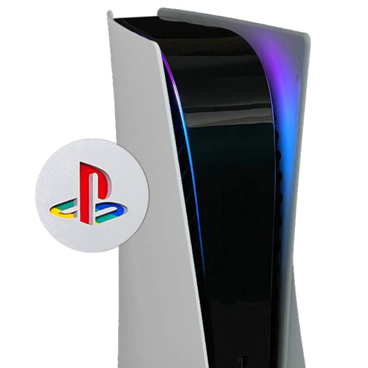 Power Light Decal and Underlay Sticker Combo for PS5 Playstation 5 (Purple/Blue)