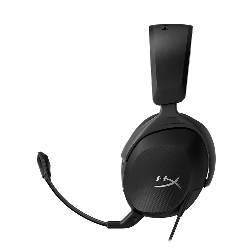 HyperX CloudX Stinger 2 Core Gaming Headset - Wired, Lightweight Over-Ear, Black, 40mm Drivers, Model 6H9B8AA