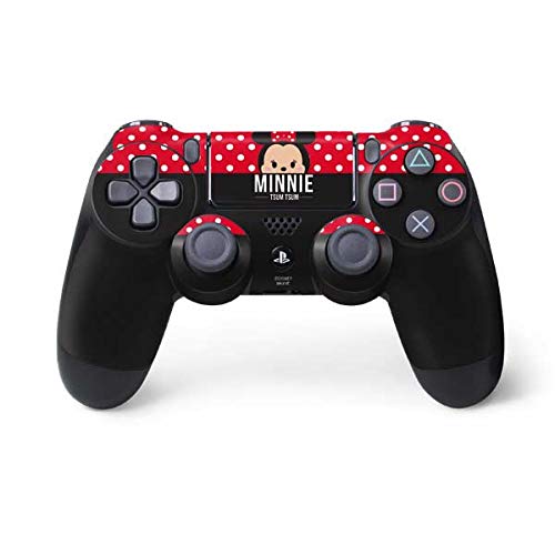 Skinit Decal Gaming Skin Compatible with PS4 Controller - Officially Licensed Disney Tsum Tsum Minnie Mouse Design