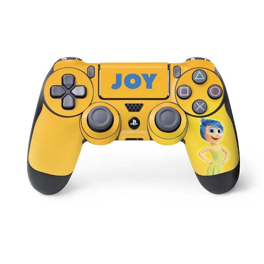 Skinit Decal Gaming Skin Compatible with PS4 Controller - Officially Licensed Disney Inside Out Joy Portrait Design