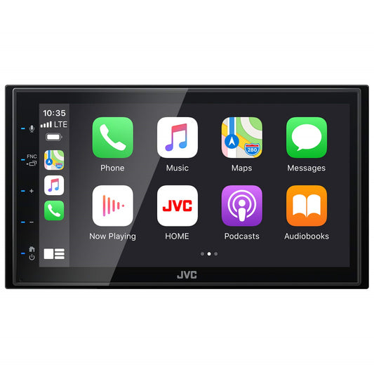 JVC CARPLAY ANDROID 6.8 BT DD XM EQ