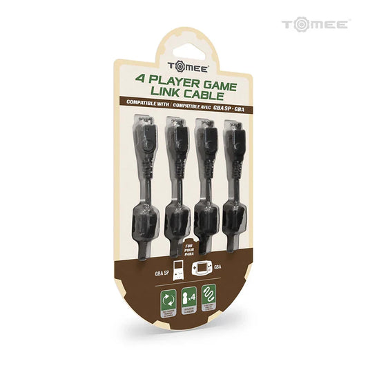Tomee 4-Player Game Link Cable for GBA SP/GBA