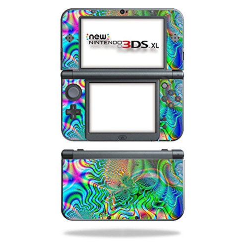 MIGHTY SKINS Nintendo 3DS XL (2015) Skin - Psychedelic Vinyl Decal Wrap, Durable & Easy to Apply