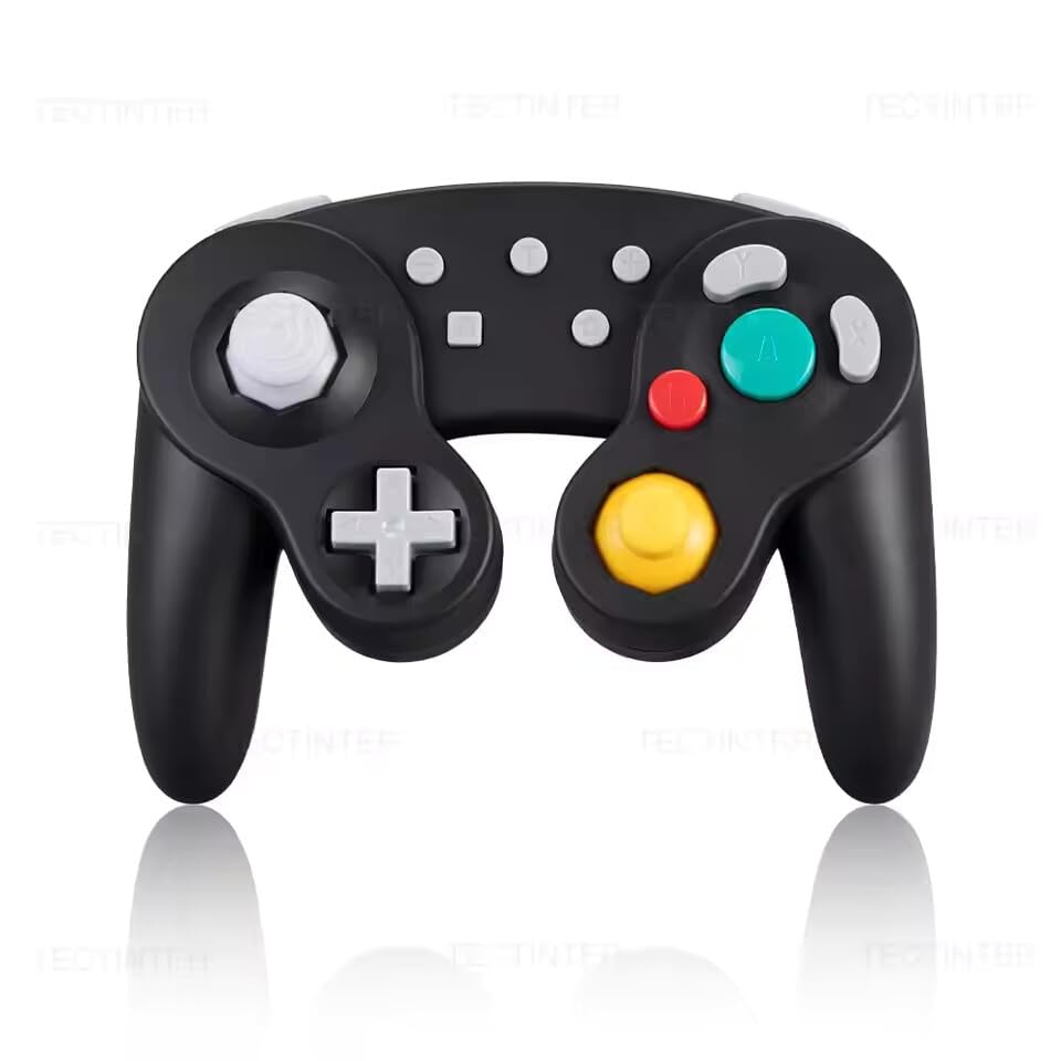 Donop Wireless Gamecube Style Controller for Nintendo Switch/PC - Black
