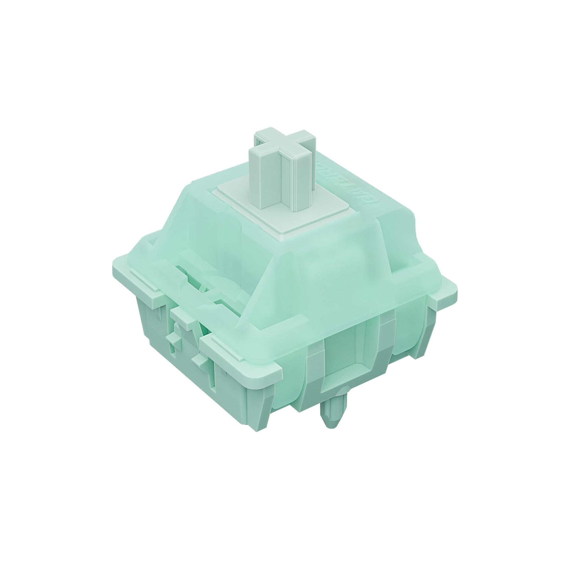 Gateron Mint Switches 22mm Double Segment Spring 55gf Pre-lubed 5 Pin Linear Keyboard Switches Compatible MX Mechanical Gaming Keyboard(90pcs plugin Light)