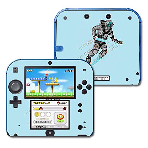 MIGHTY SKINS Nintendo 2DS Skin - Black Hole | Durable Vinyl Decal Cover, Easy to Apply & Remove, Made in USA
