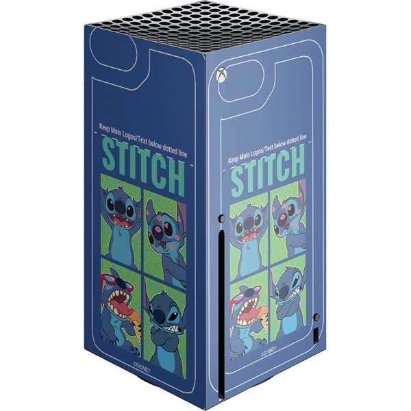 Skinit Decal Gaming Skin Compatible with Xbox Series X Console - Officially Licensed Disney Lilo and Stitch Personalities Moods Design
