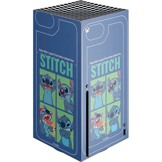 Skinit Decal Gaming Skin Compatible with Xbox Series X Console - Officially Licensed Disney Lilo and Stitch Personalities Moods Design
