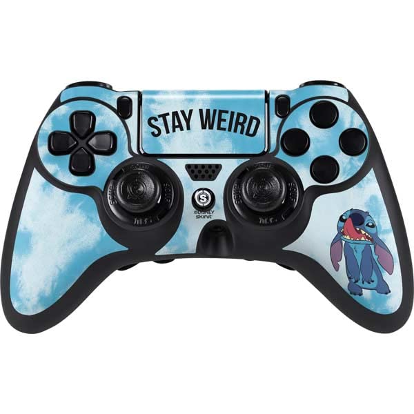 Skinit Decal Gaming Skin Compatible with PS4/PC SCUF Impact Controller - Officially Licensed Disney Lilo and Stitch Stay Weird Design