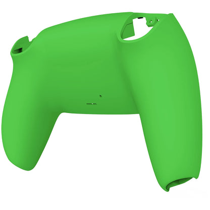 eXtremeRate PS5 Controller Green Soft Touch Grip Replacement Back Plate - Model DPFP3006