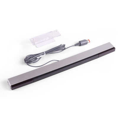 JINHEZO Wired Infrared Sensor Bar for Nintendo Wii Controller - 1 Count, White, Model: JINHEZO-WII Sensor Bar001