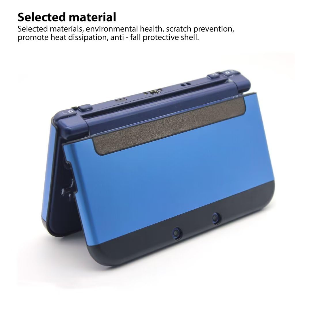BLUE ELF Blue Shockproof Protector Case for New Nintendo 3DS LL XL 2015 - Hard Shell Skin Cover