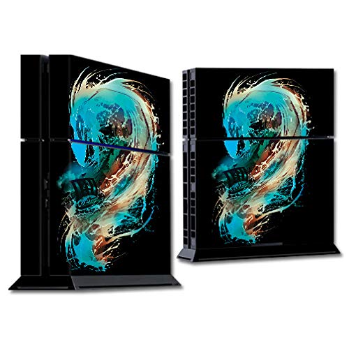 MIGHTY SKINS Sony PS4 Console Skin - Big Wave, Durable Vinyl Decal Wrap, Easy to Apply & Remove, Model SOPS4-Big Wave