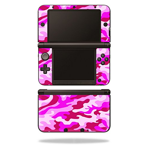 MIGHTY SKINS Nintendo 3DS XL Skin - Pink Camo, Durable Vinyl Decal Wrap, Easy Apply/Remove, Made in USA