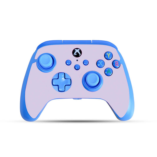 Gaming Skin Compatible with PowerA Xbox Series X|S Enhanced Wired Controller - Solid Lilac - Premium 3M Vinyl Protective Wrap Decal Cover - Easy to Apply | Crafted in The USA by MightySkins