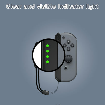 Lonxmovs 4 Pack Joycon Wrist Straps - Replacement Accessories for Nintendo Switch - Black