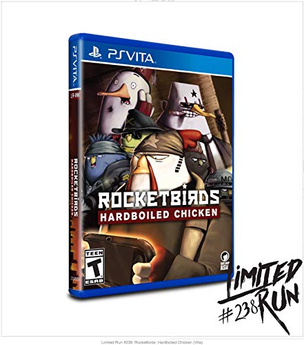 Rocketbirds: Hardboiled Chicken for PlayStation Vita (LRG #238) & Game Soundtrack- PSVITA