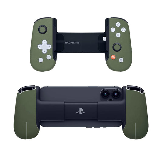 SopiGuard Sticker Skin for Backbone One Controller Full Body Wrap (Matte Army Green)