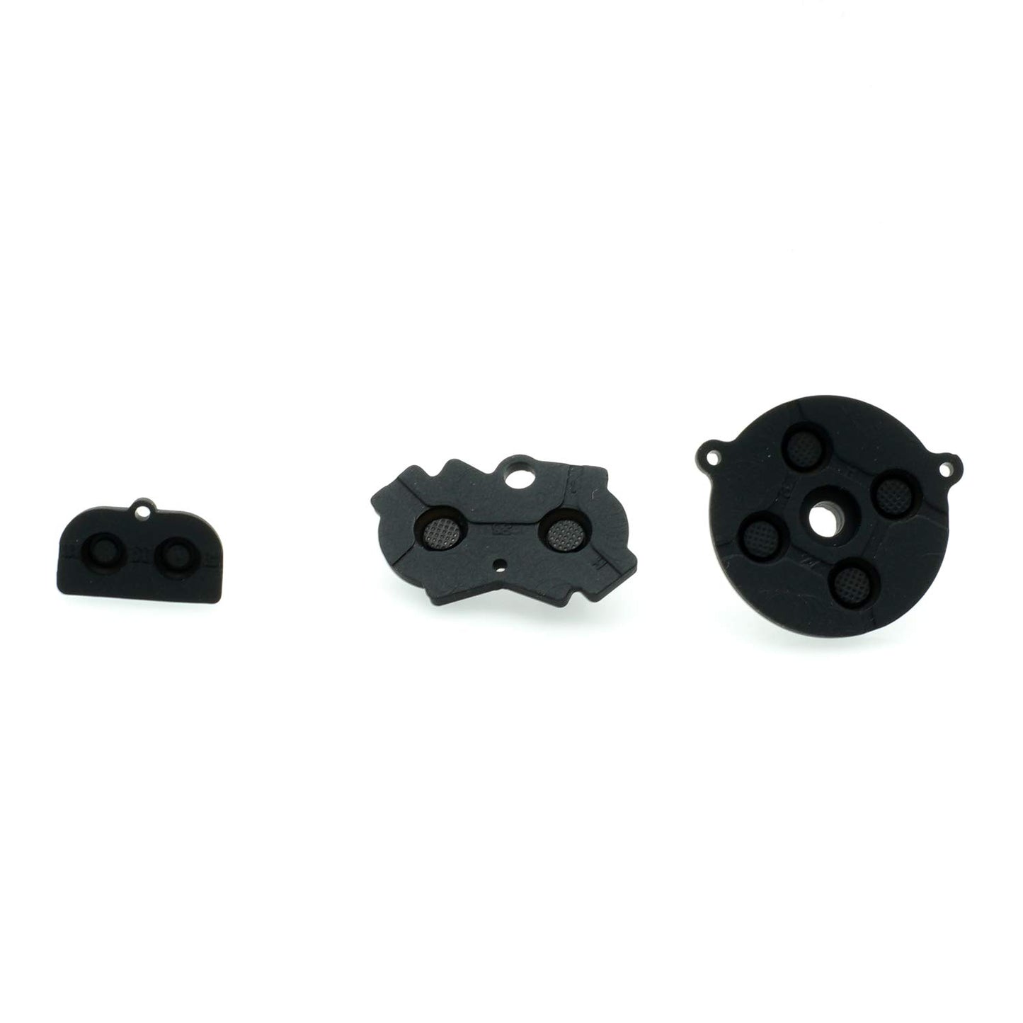 AGANS Conductive Silicone Rubber Button Pad Contacts Kit for Game Boy Advance (GBA) - Black, Model GBC-rubber
