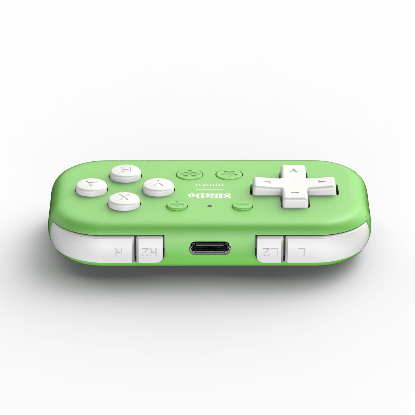 Nargos 8BitDo Mini Bluetooth Controller for Nintendo Switch, Windows, Android - Micro Green Key Chain Size