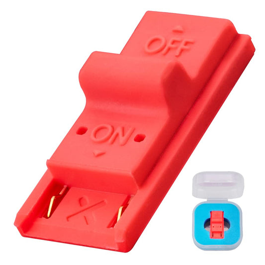 Mviioe RCM Jig Clip for Nintendo Switch - Short, Red, Model DN1, Modify GBA/FBA & Other Simulators