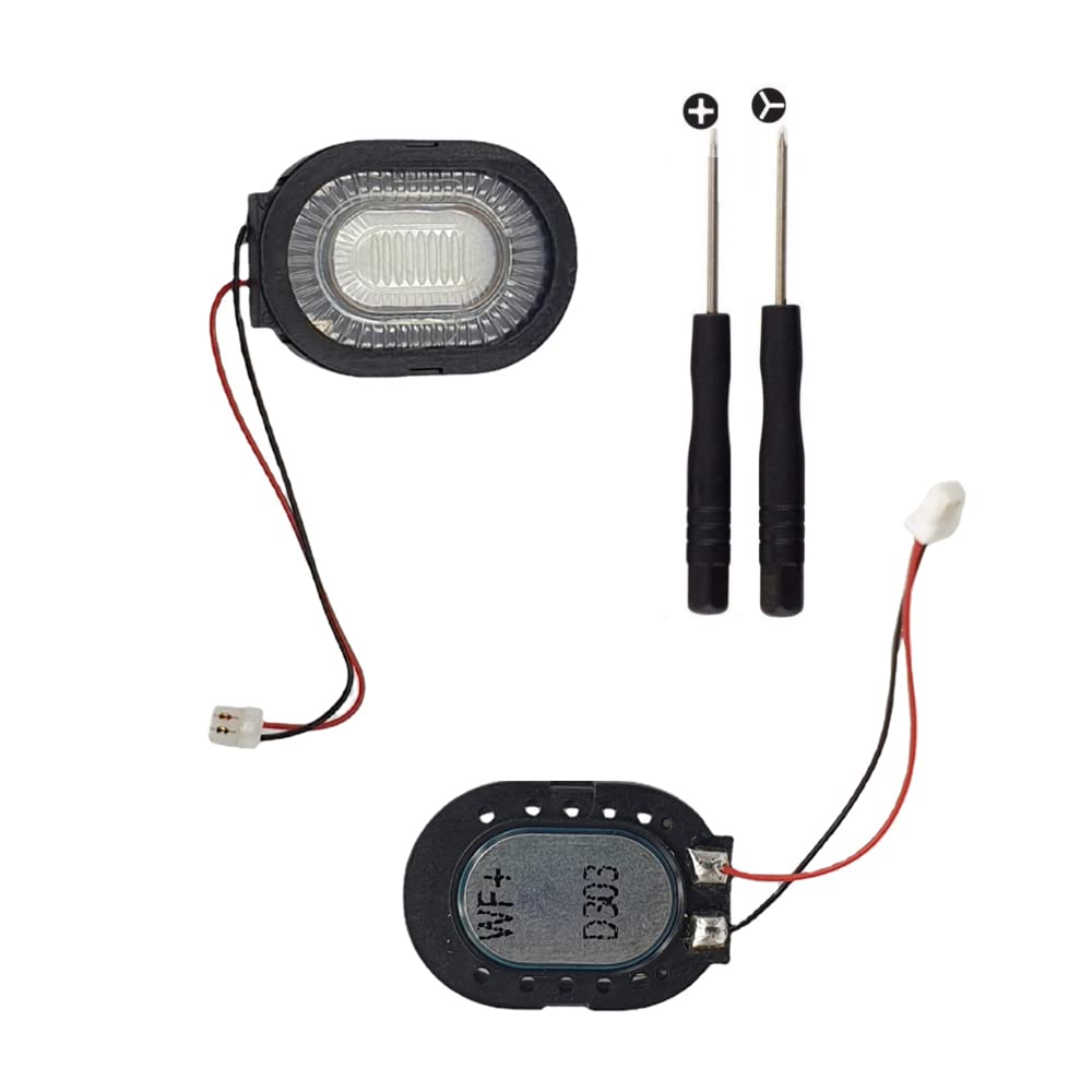 Komsunma 2-Pack Loudspeaker Replacement for Nintendo Switch NS 2017 with Repair Tool Kit