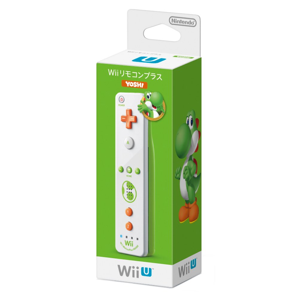 Nintendo Wii Remote Plus - Yoshi Edition, Model NATAL-MR-PN-8736199, Enhanced Motion Control, Compatible with Wii Consoles