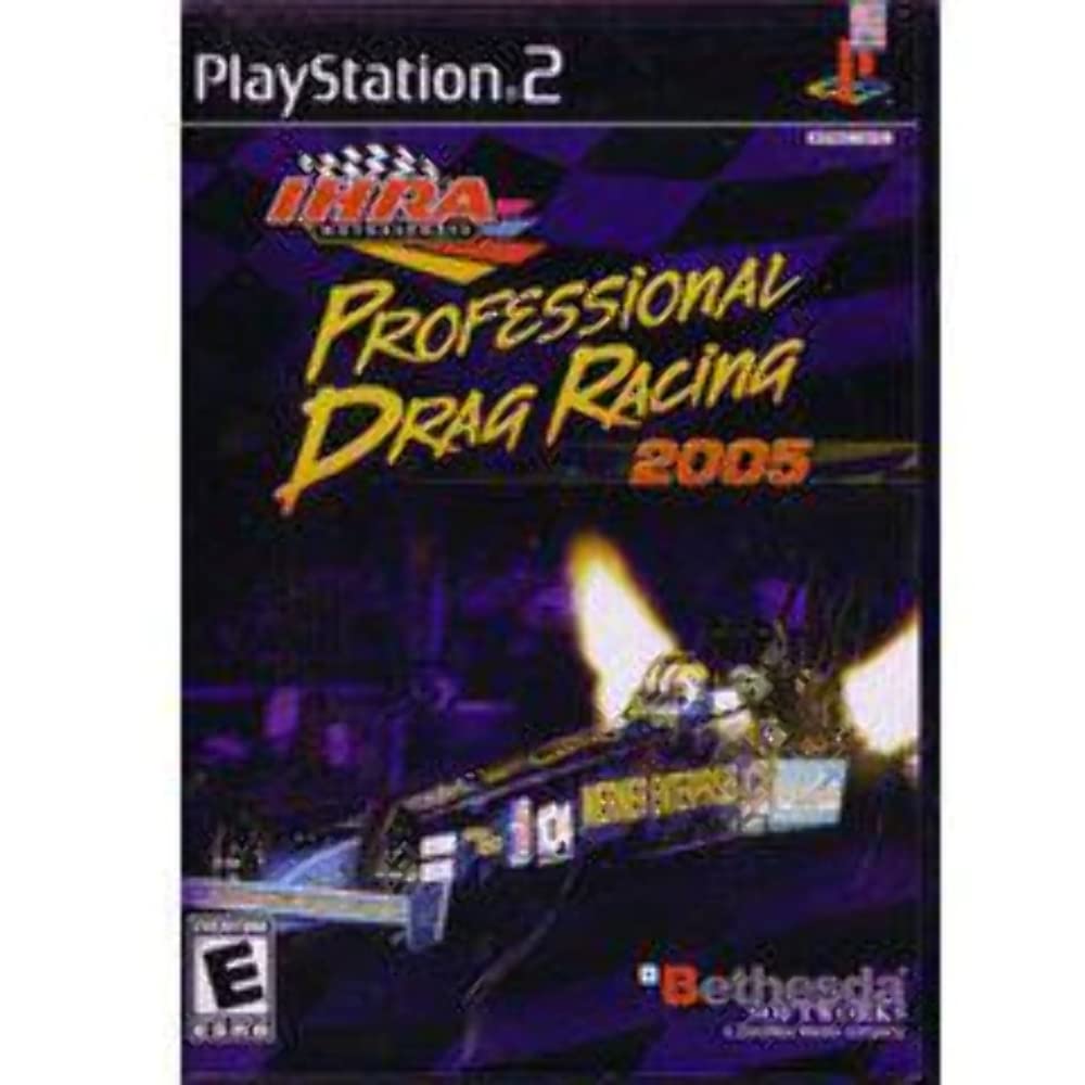 Bethesda IHRA Drag Racing 2005 - PlayStation 2 Game, Model P2BETS 093155119000