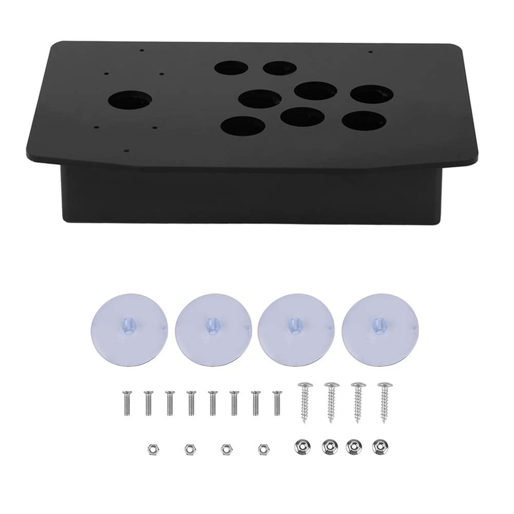 DIY Arcade Panel Acrylic Inclined+Joystick Case Replacement for Arcade Game  Acrylic Panel and Case DIY Set Kits Replacement