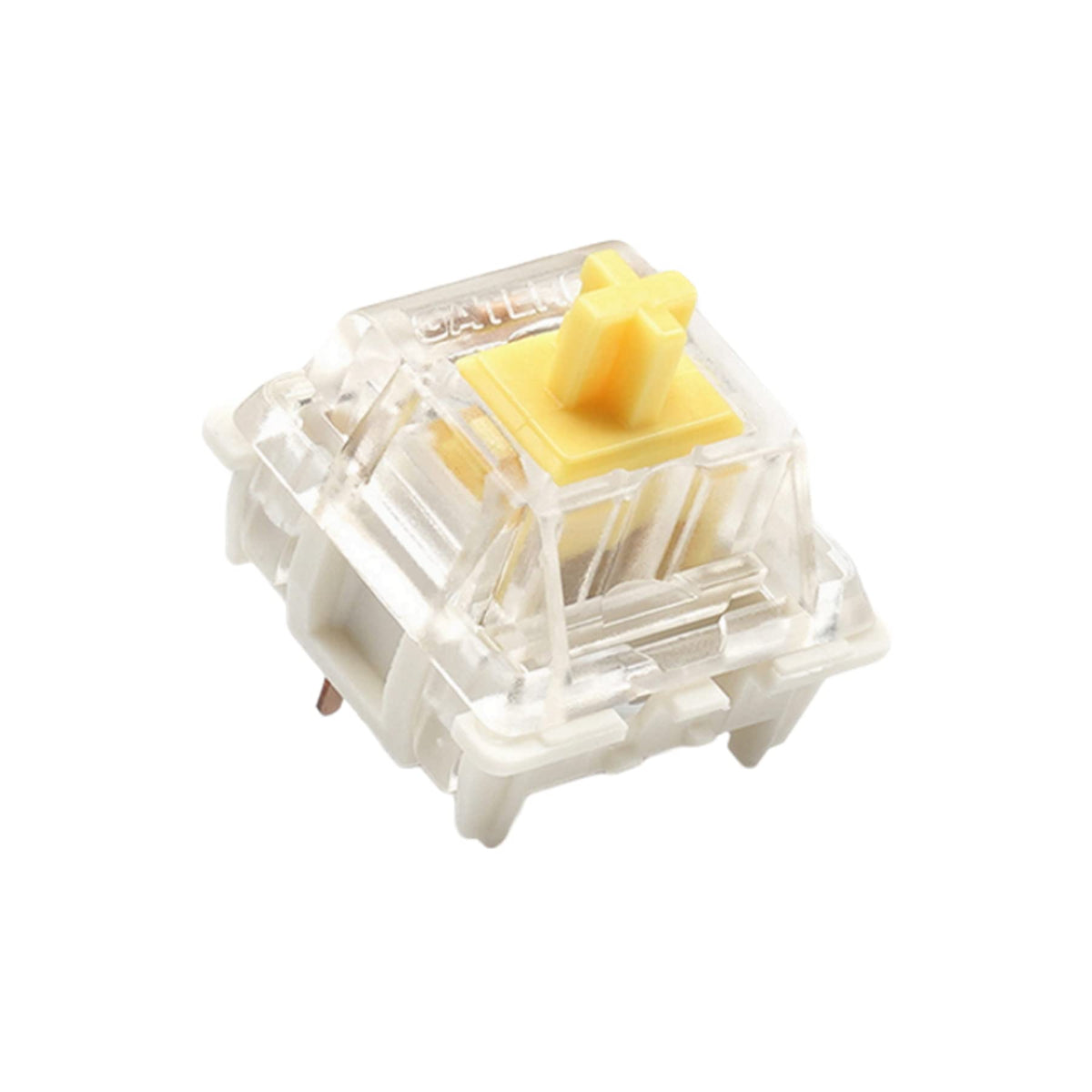 Pack of Gateron ks-9 G PRO Switches for Mechanical Gaming Keyboards | Plate Mounted | Pre Lubed (Gateron PRO Yellow  65 Pcs)