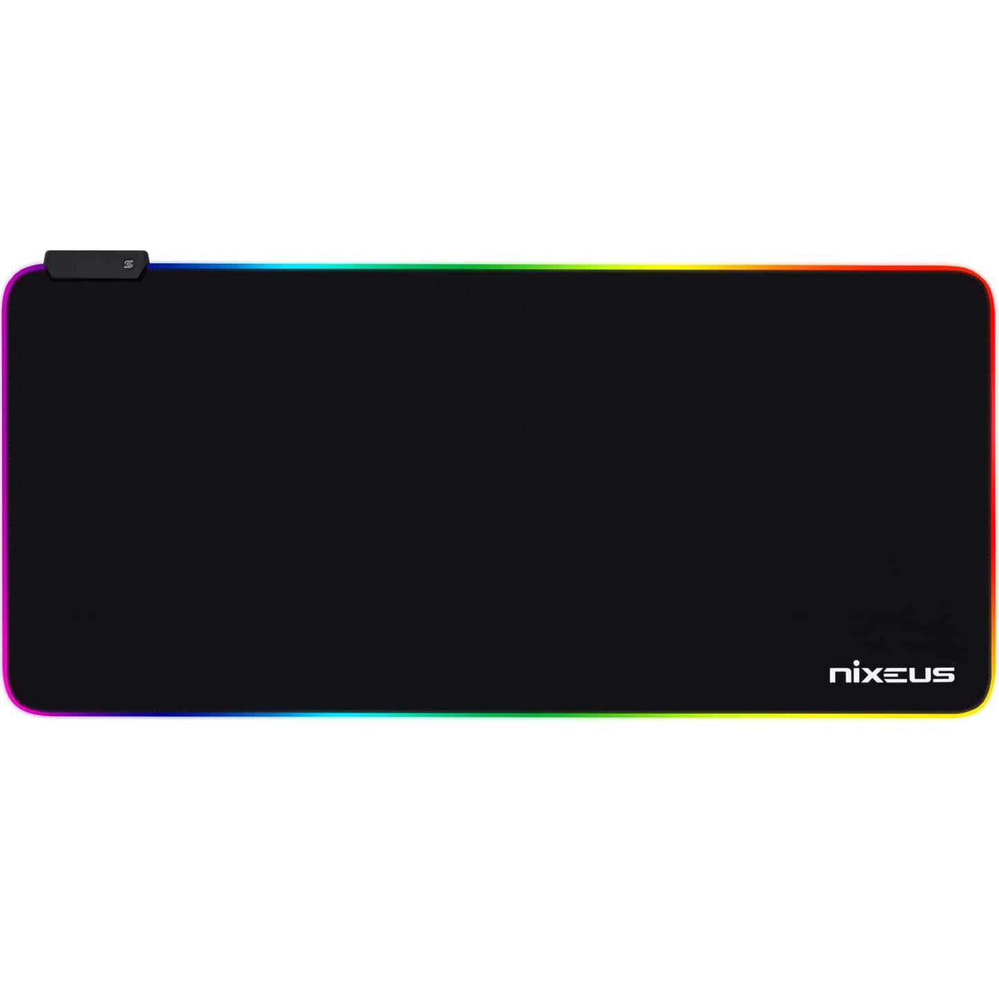 Nixeus Type-X RGB Gaming Mouse Pad, 30.7L x 13.8W inches, Red, Model TYPEX-RGBMP