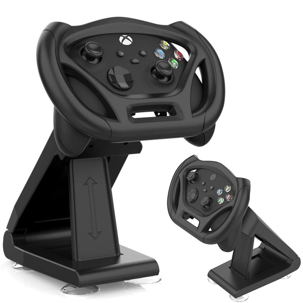 Controller Gaming Racing Wheel Dock for Xbox Series S/Xbox Series X  Meagadream Steering Wheel with 4 Table Suction Cup for XSX/XSS Controller (Not for Xbox One/360 Controller) (Not for Xbox Elite Controller)