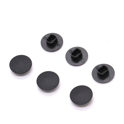 Pomeat 6 Pack Black Analog Joystick Caps for Sony PSP 1000 - Durable Rubber Covers