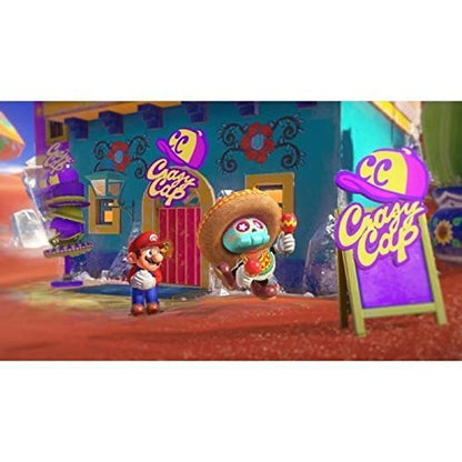 Nintendo Switch Console - Super Mario Odyssey Game - Model 2521247