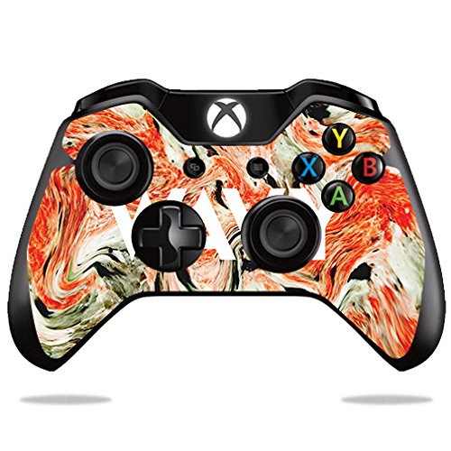 MIGHTY SKINS Xbox One/One S Controller Skin - Wavy Vinyl Decal Wrap, Easy to Apply & Remove, Durable Protection